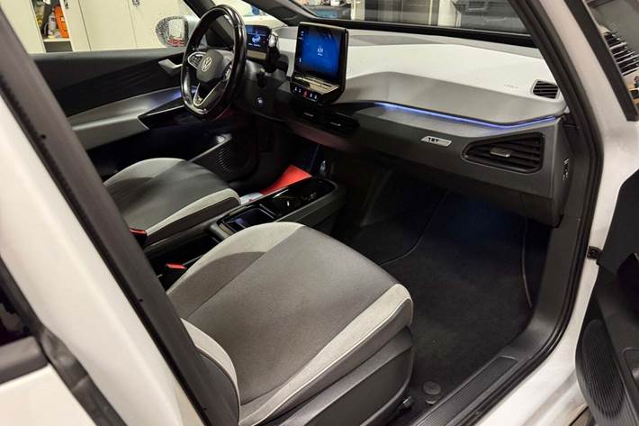 Hvid VW ID.3 fra 2021