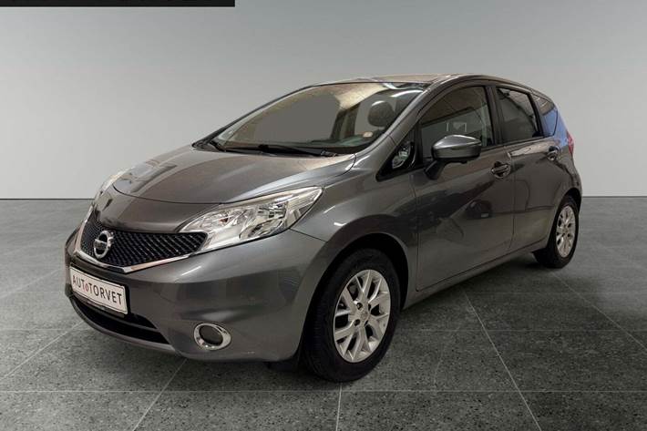 Grå Nissan Note fra 2017