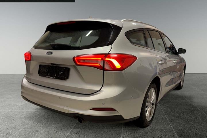 Sølv Ford Focus fra 2019