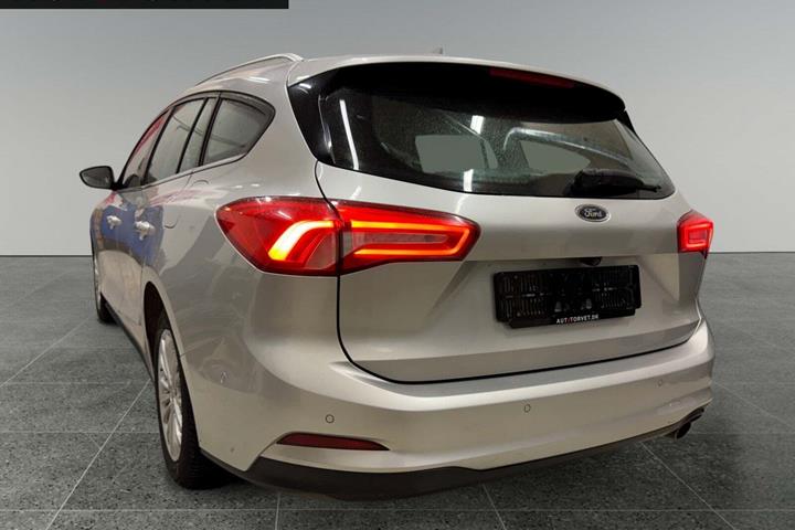 Sølv Ford Focus fra 2019