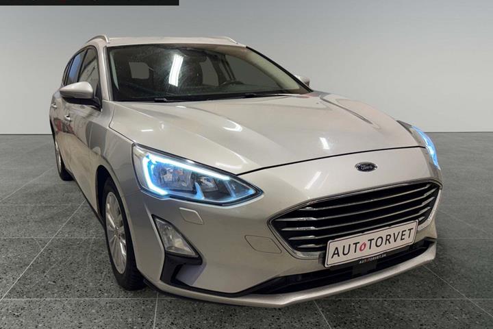 Sølv Ford Focus fra 2019