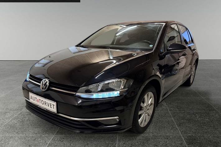 Sort VW Golf VII fra 2018