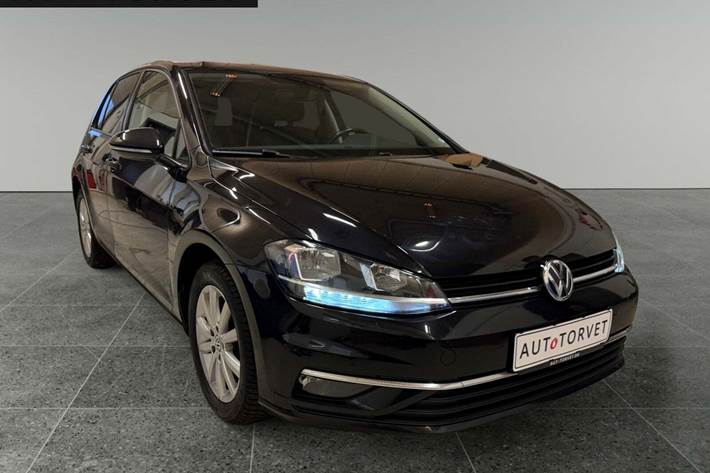 Sort VW Golf VII fra 2018