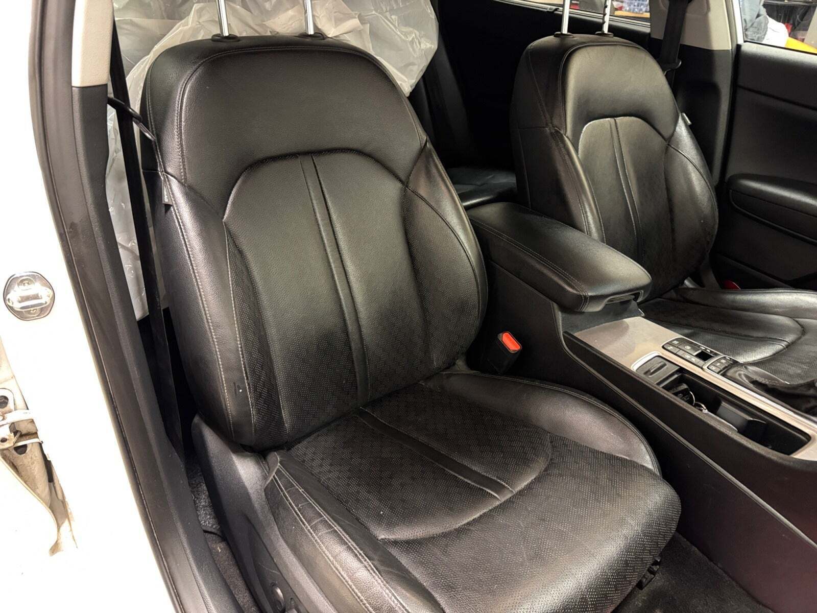 Hvid Kia Optima fra 2019