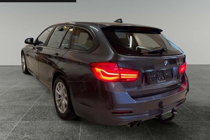 Grå BMW 320d fra 2016