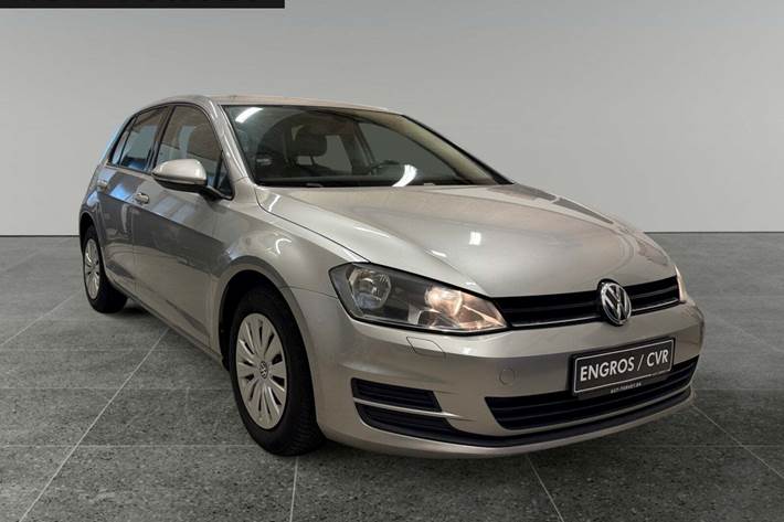 Orange VW Golf VI fra 2013