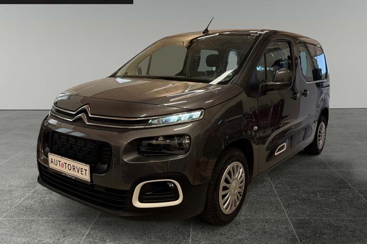 Sort Citroën Berlingo fra 2020 set udefra