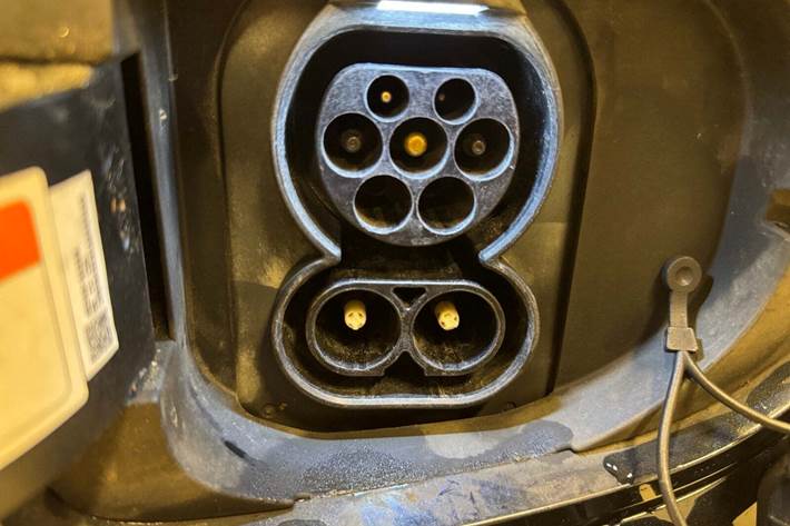 Blå Kia e-Niro fra 2019