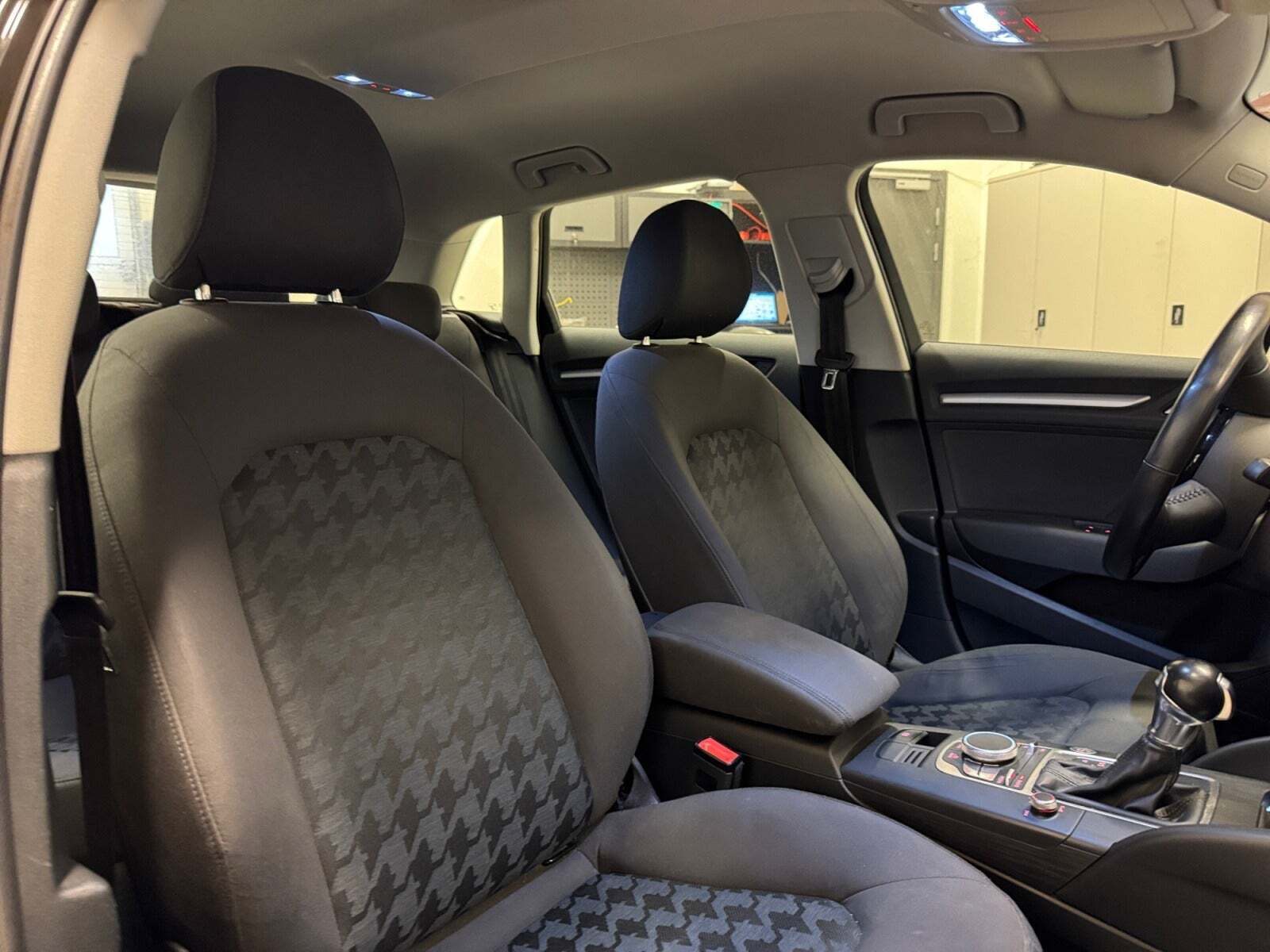 Sort Audi A3 fra 2016