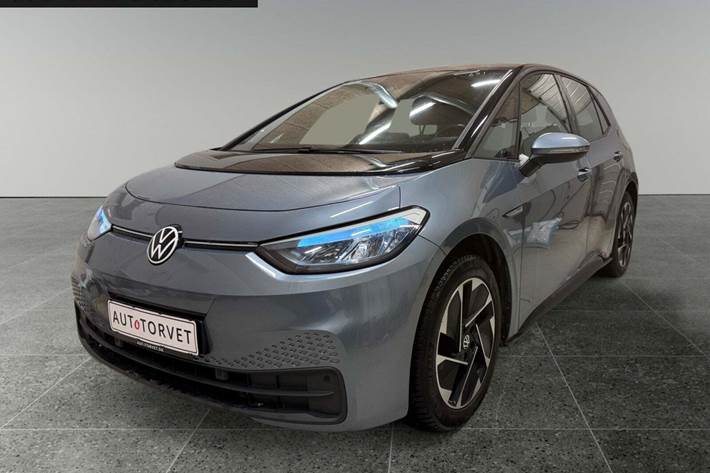 Blå VW ID.3 fra 2021
