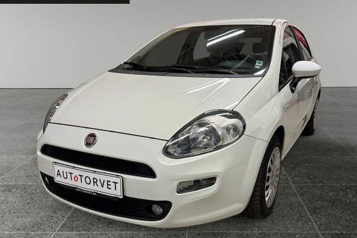 Hvid Fiat Punto fra 2014