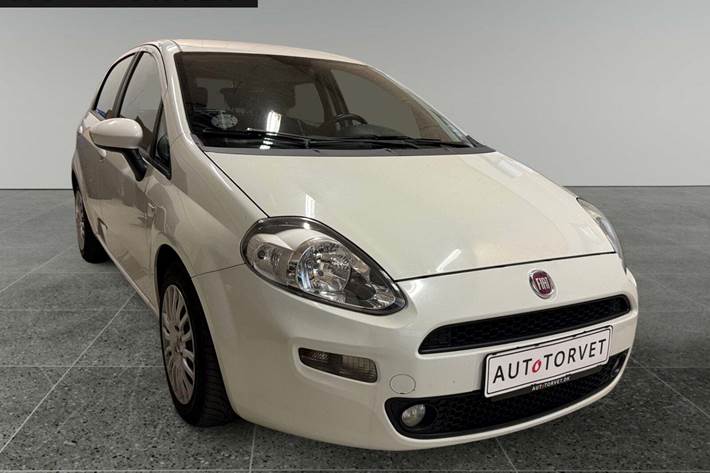 Hvid Fiat Punto fra 2014