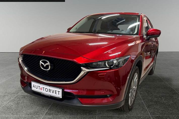 Rød Mazda CX-5 fra 2021