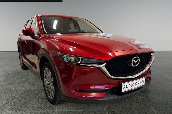 Rød Mazda CX-5 fra 2021