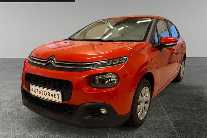 Orange Citroën C3 fra 2020 set udefra