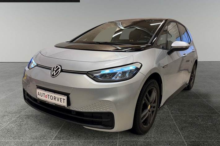 Sølv VW ID.3 fra 2021