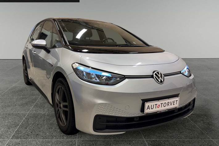Sølv VW ID.3 fra 2021