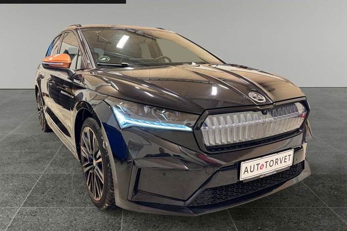 Sort Skoda Enyaq fra 2022