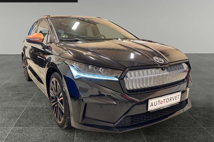 Sort Skoda Enyaq fra 2022