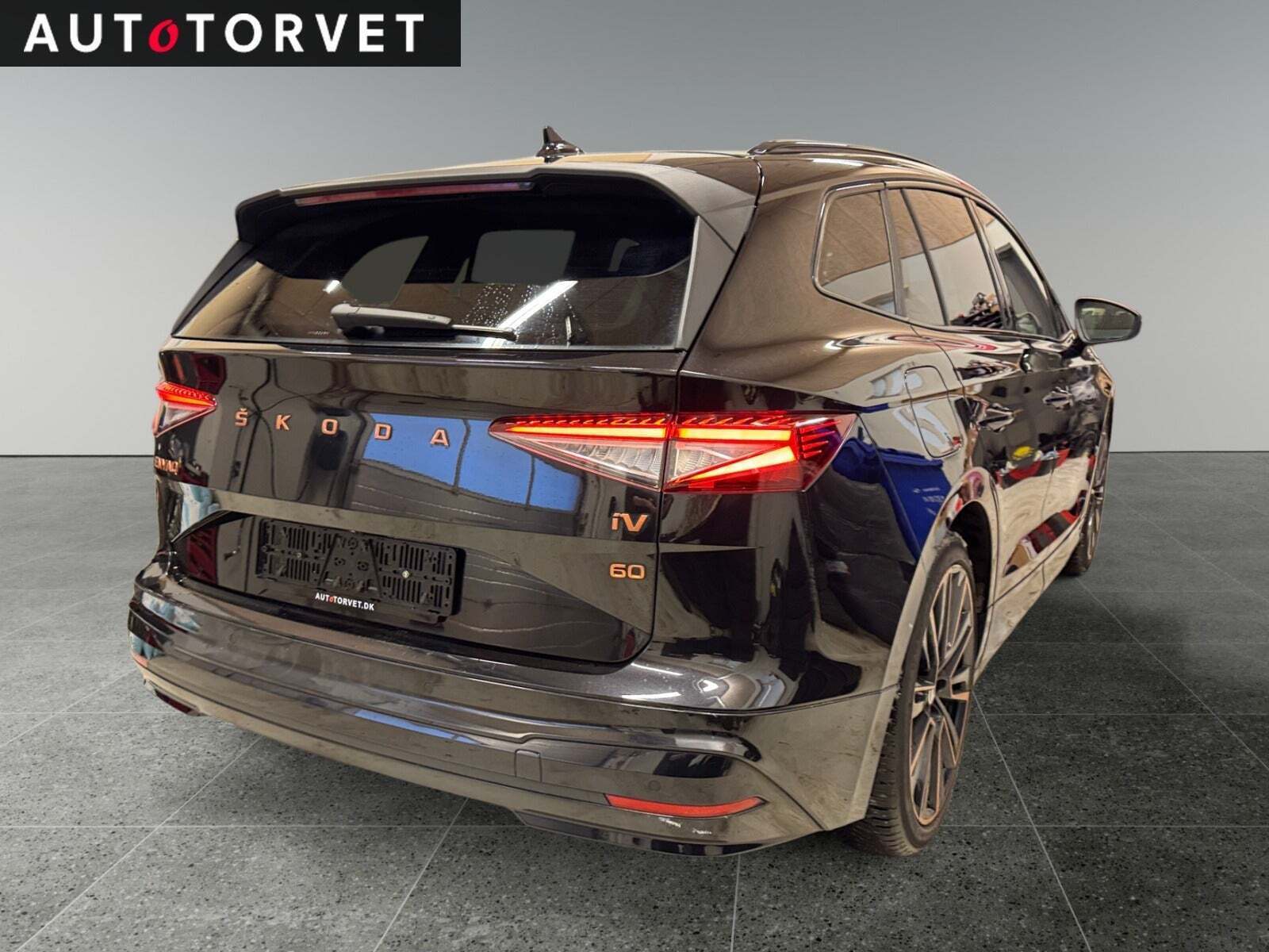 Sort Skoda Enyaq fra 2022