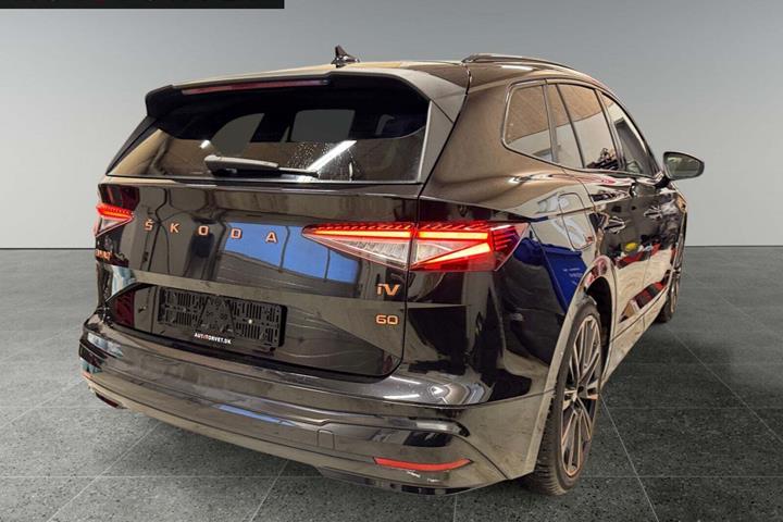 Sort Skoda Enyaq fra 2022