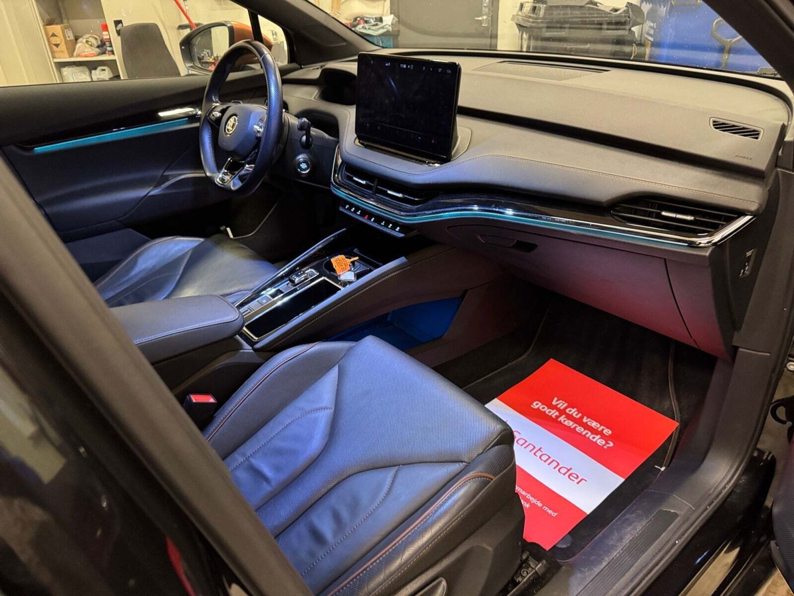 Sort Skoda Enyaq fra 2022