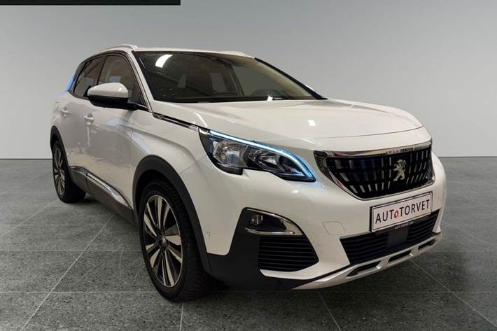 Hvid Peugeot 3008 fra 2018