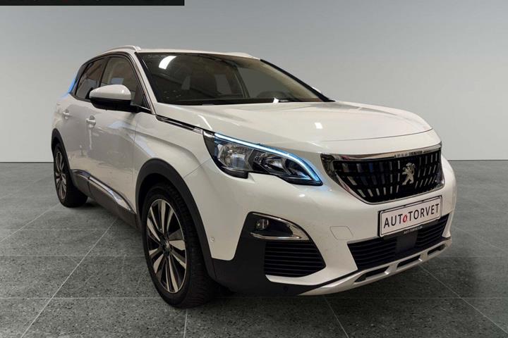 Hvid Peugeot 3008 fra 2018