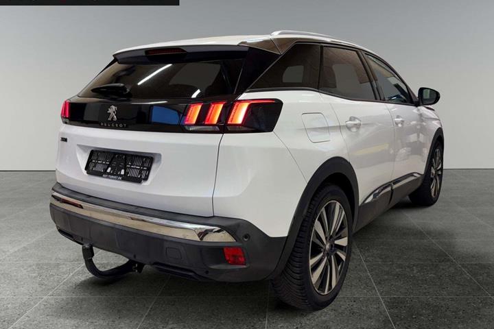Hvid Peugeot 3008 fra 2018