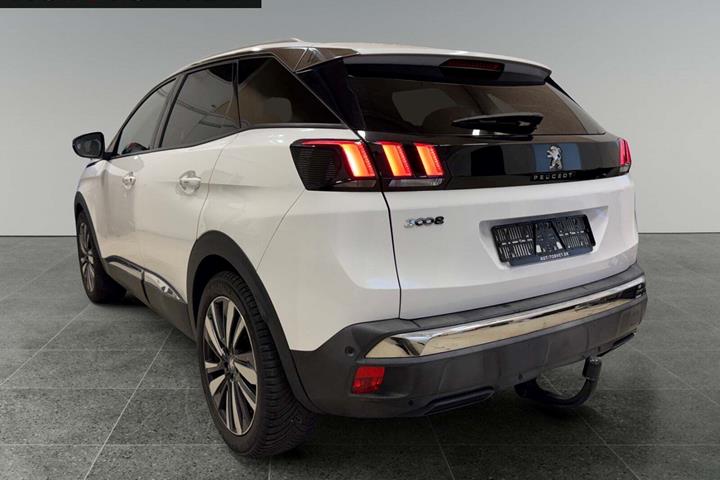 Hvid Peugeot 3008 fra 2018