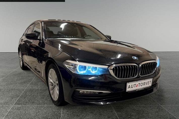 Sort BMW 530d fra 2017