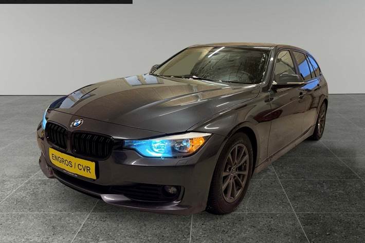 Grå BMW 320d fra 2015