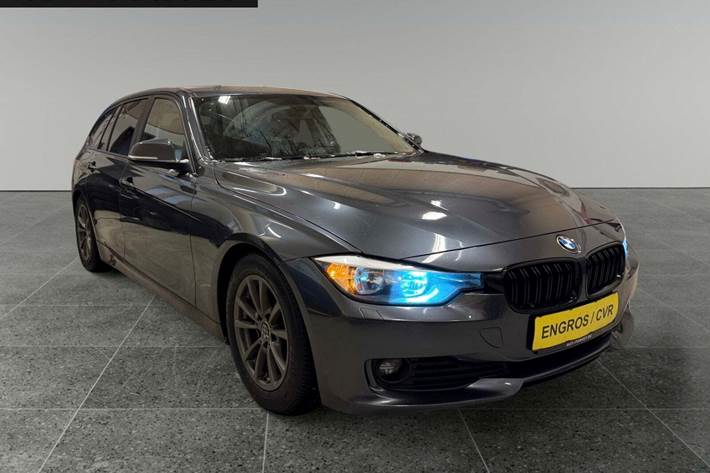 Grå BMW 320d fra 2015