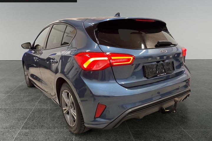 Blå Ford Focus fra 2020