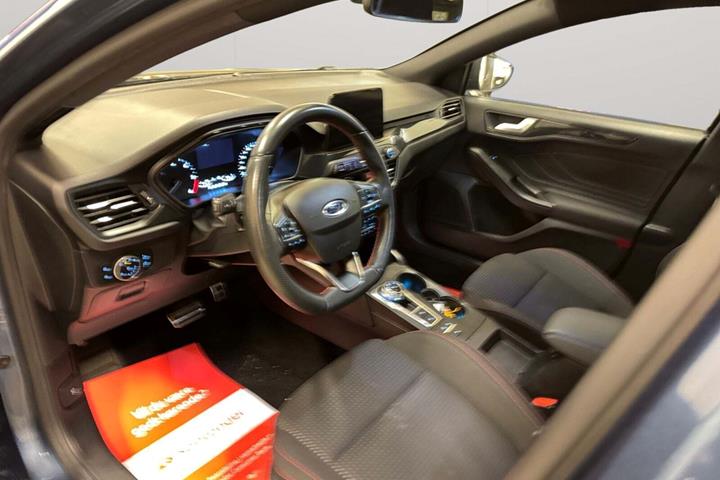 Blå Ford Focus fra 2020