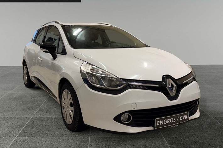 Hvid Renault Clio IV fra 2014