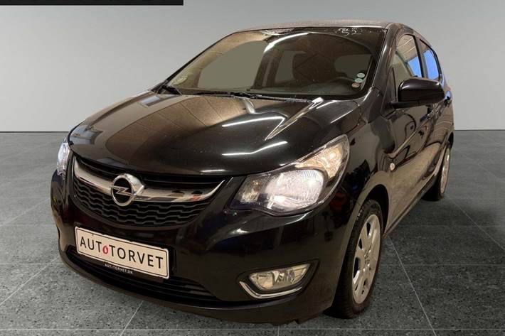 Sort Opel Karl fra 2016 set udefra