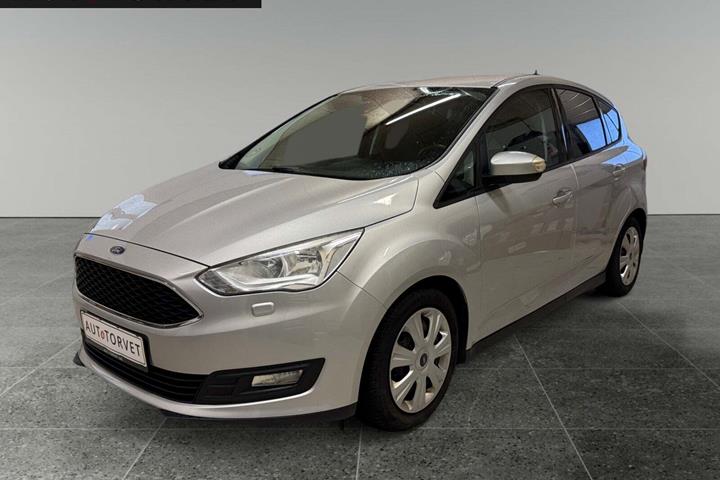 Sølv Ford C-MAX fra 2016 set udefra