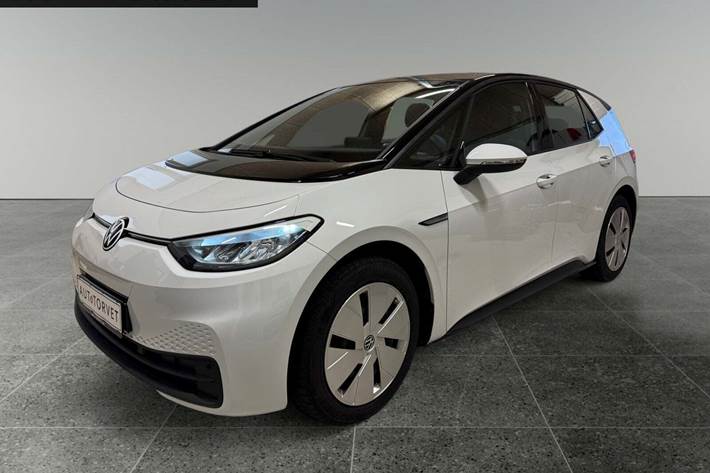 Hvid VW ID.3 fra 2023