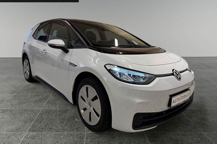 Hvid VW ID.3 fra 2023