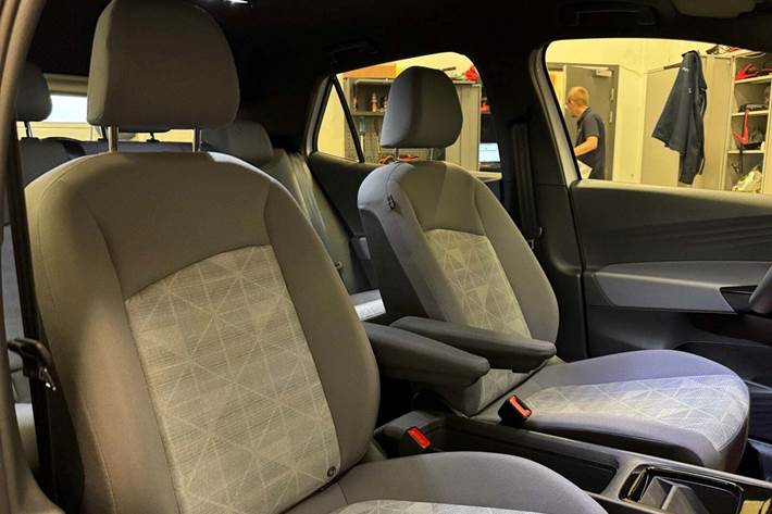 Hvid VW ID.3 fra 2023