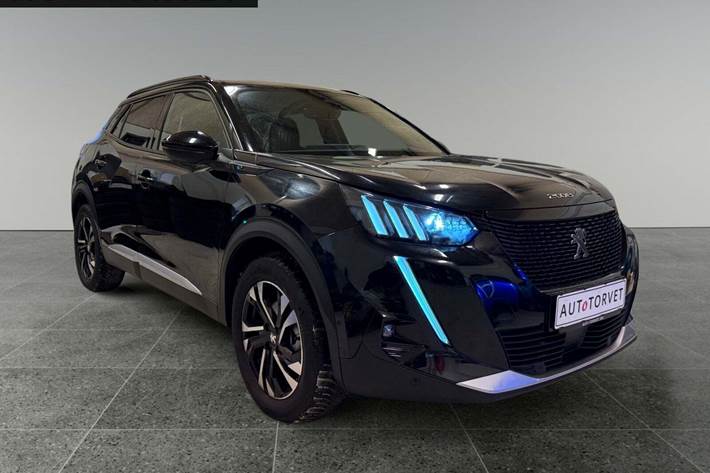 Sort Peugeot e-2008 fra 2022