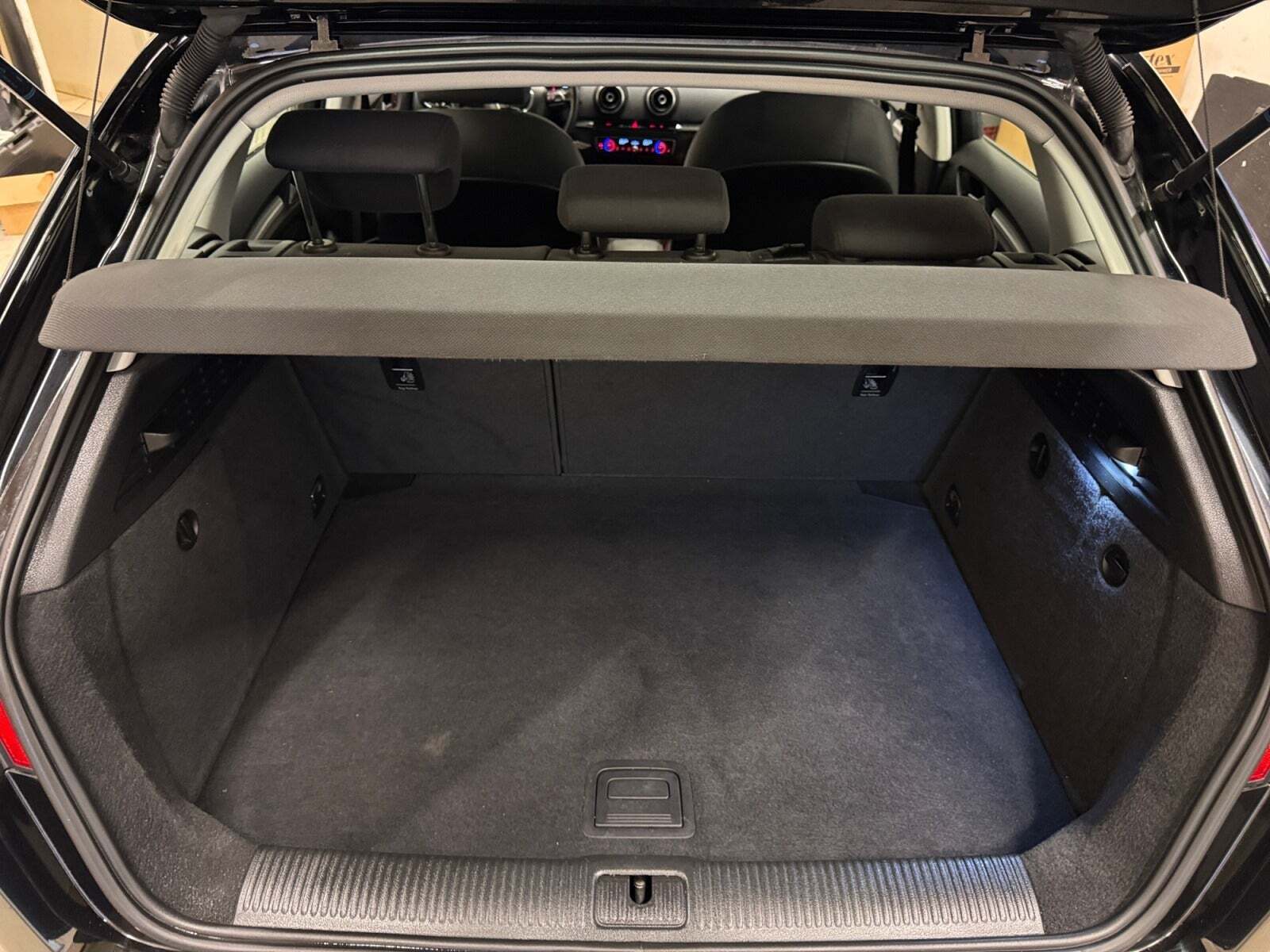 Sort Audi A3 fra 2015