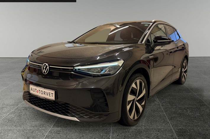 Grå VW ID.4 fra 2021 set udefra