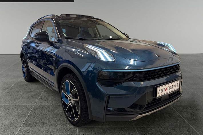 Blå Lynk & Co 01 fra 2022