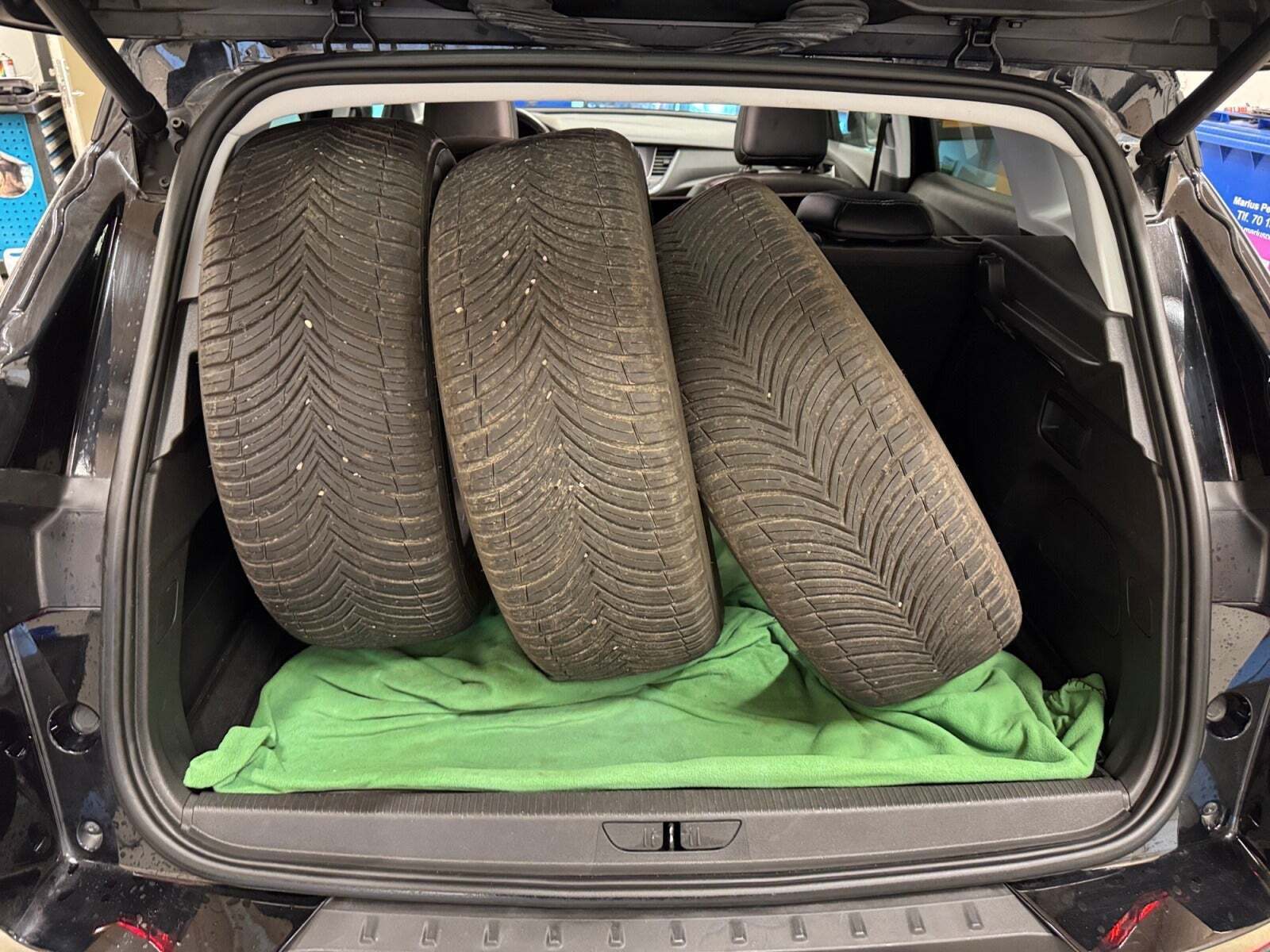 Sort Opel Grandland X fra 2021