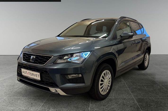 Grå Seat Ateca fra 2018 set udefra