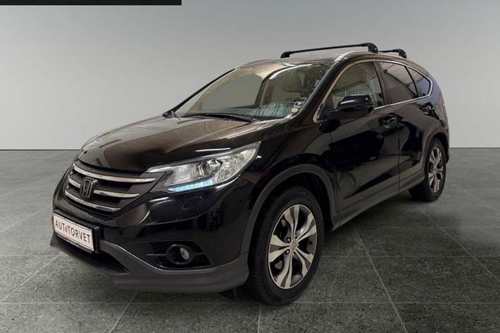 Sort Honda CR-V fra 2014 set udefra