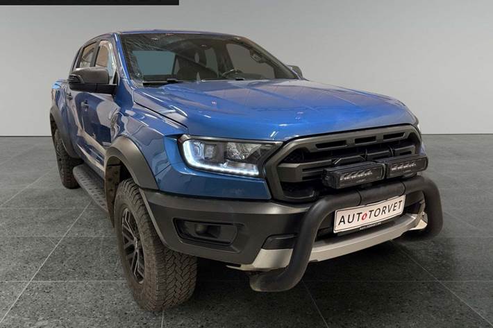 Blå Ford Ranger fra 2021