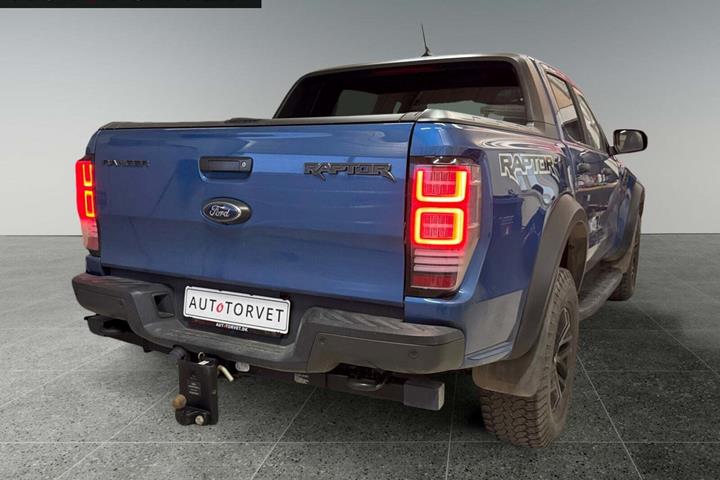 Blå Ford Ranger fra 2021